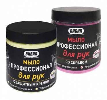 Мыло профессионал со скрабом 500мл БиБип