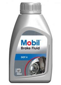 Тормозная жидкость Mobil Brake fluid DOT4   0,5л
