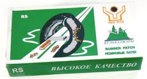 Латки для ремонта камер + клей  набор RS0036