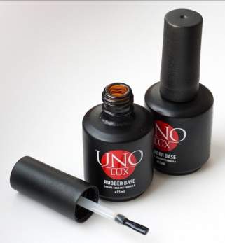 Базовое покрытие «Uno Lux Rubber Base», 15мл.