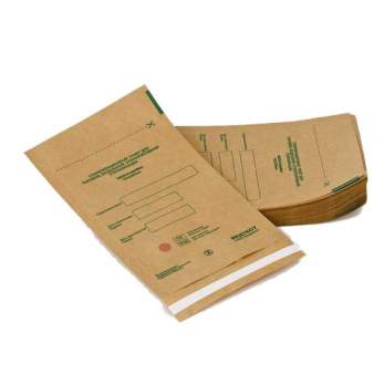 Крафт-пакеты из крафт-бумаги, с индикатором 150*250, Медтест