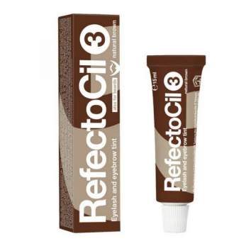 RefectoCil, Краска для бровей и ресниц № 3 коричневая, 15 мл
