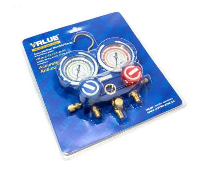 Коллектор манометрический VALUE VMG-2-R22-B-03 под 22, 134А. 404А
