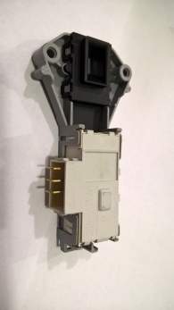 Замок люка УБЛ LG 3 контакта серые код 6601ER1005A DA081043