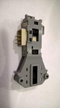 Замок люка УБЛ LG 3 контакта серые код 6601ER1005A DA081043